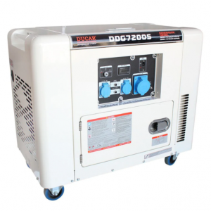 GENERADOR DUCAR DIESEL INSONORO 6.5KW 220V MOD.DDG7200S