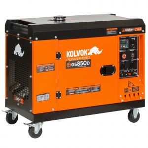 GENERADOR DIESEL KOLVOK 6.5KW 220V.MOD.GS850D