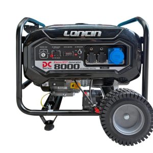 Generador Bencinero LONCIN 7.0Kw 220V P/Eléctrica MOD.LC8000DF