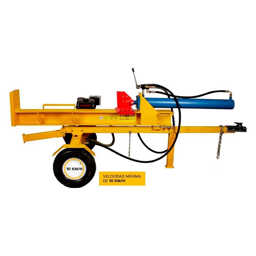 PARTIDOR DE LEÑA 22TON 6.5HP CON CARRO LS22T 1050 1