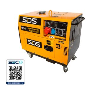 GENERADOR DIESEL SDS POWER 5.0KVA 380V MOD.SDG6500S3