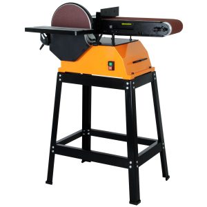 LIJADORA DE BANDA Y DISCO ALLWIN 10"X 6X48" 750W 220V MOD.BD61000