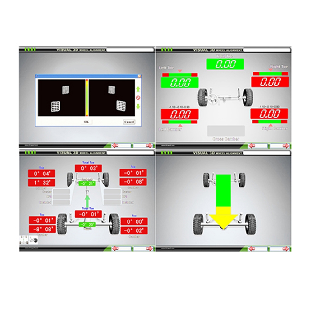 ALINEADORA DE RUEDAS 3D ACO PL3D5555P 3
