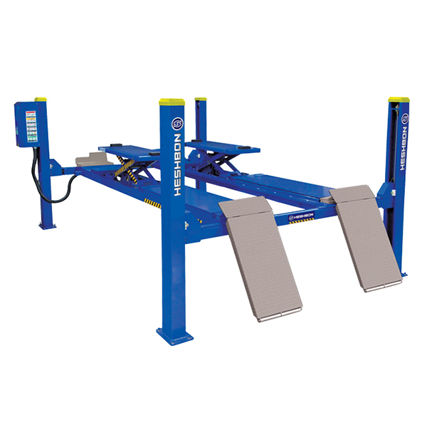 ELEVADOR 4 COLUMNAS ALINEACION HESHBON 4000KG HL42F 1