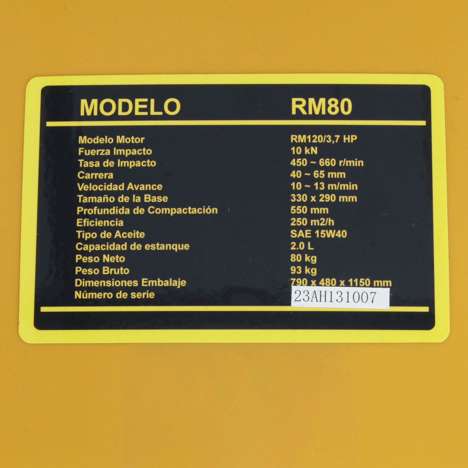 VIBROISON EVEREST RM80 6