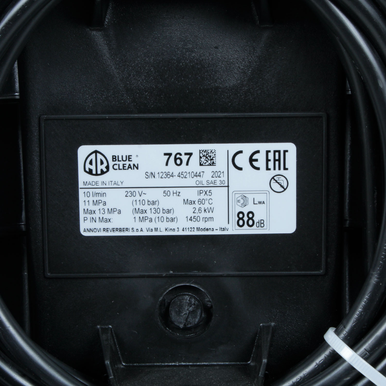 hidrolavadora annovi 140bar agua fria 220v 767 7