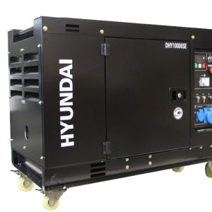 GENERADOR HYUNDAI DIESEL INSONORO 8.5KVA 220V P/ELECTRICA MOD.78DHY10000SE