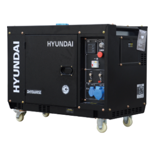 GENERADOR HYUNDAI DIESEL 6.3KW 220V P/ELECTRICA MOD.DHY8600SE
