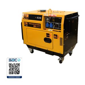 GENERADOR DIESEL SDS POWER 5.0KVA 220V MOD.SDG6500S