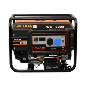GENERADOR BENCINERO WULKAN 2.8KW P/ELECTRICA MOD.WG-3000