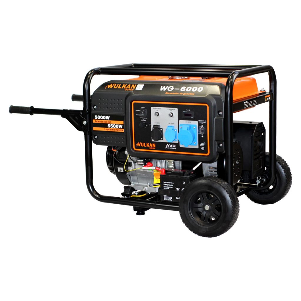 GENERADOR WULKAN 5500W BENCINERO 2
