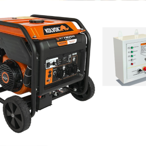 GENERADOR INVERTER KOLVOK GASOLINA 8KW 220V CON ATS MOD.XT7800IG
