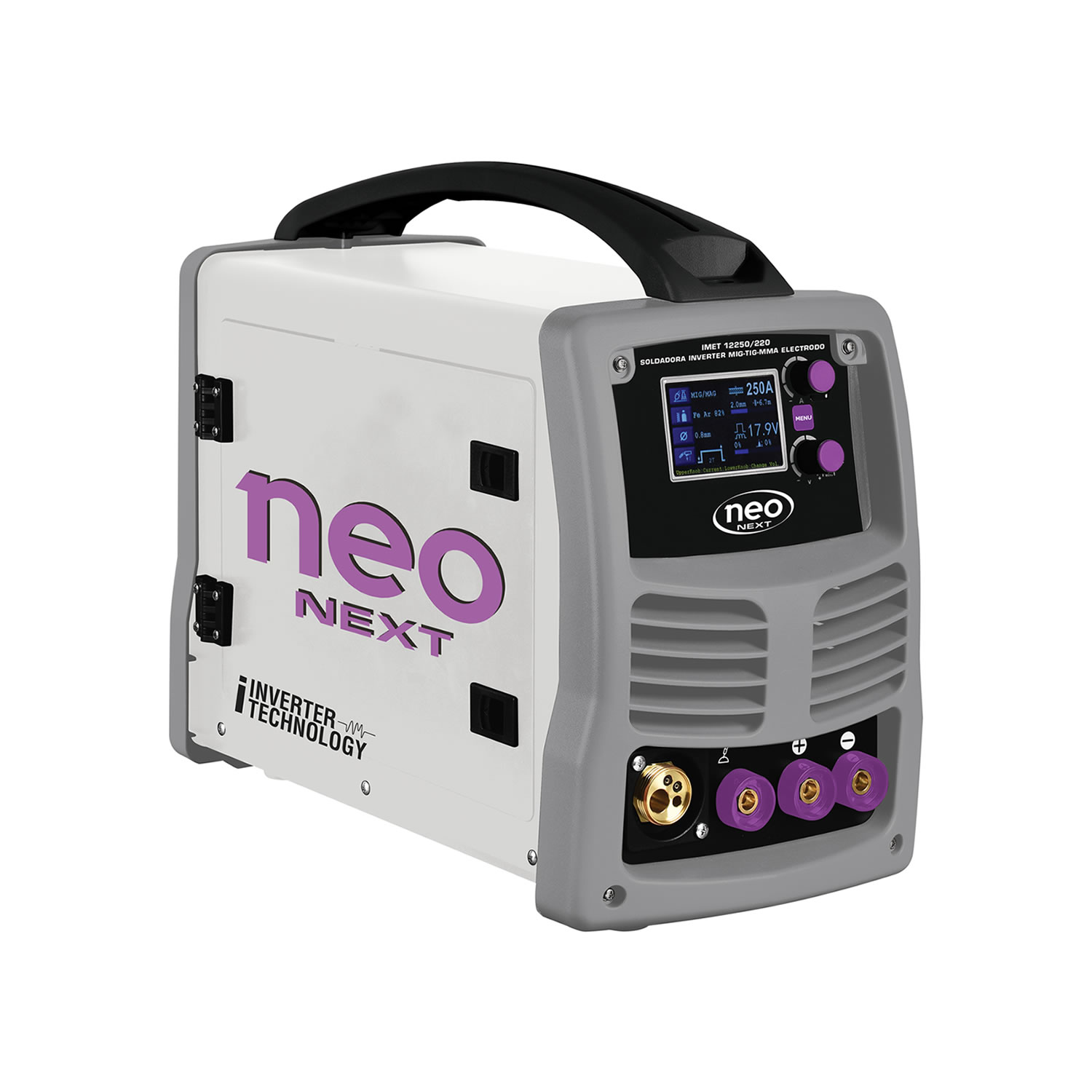 SOLDADORA ARCO MIG TIG MMA 250A IMET 12250 220 1