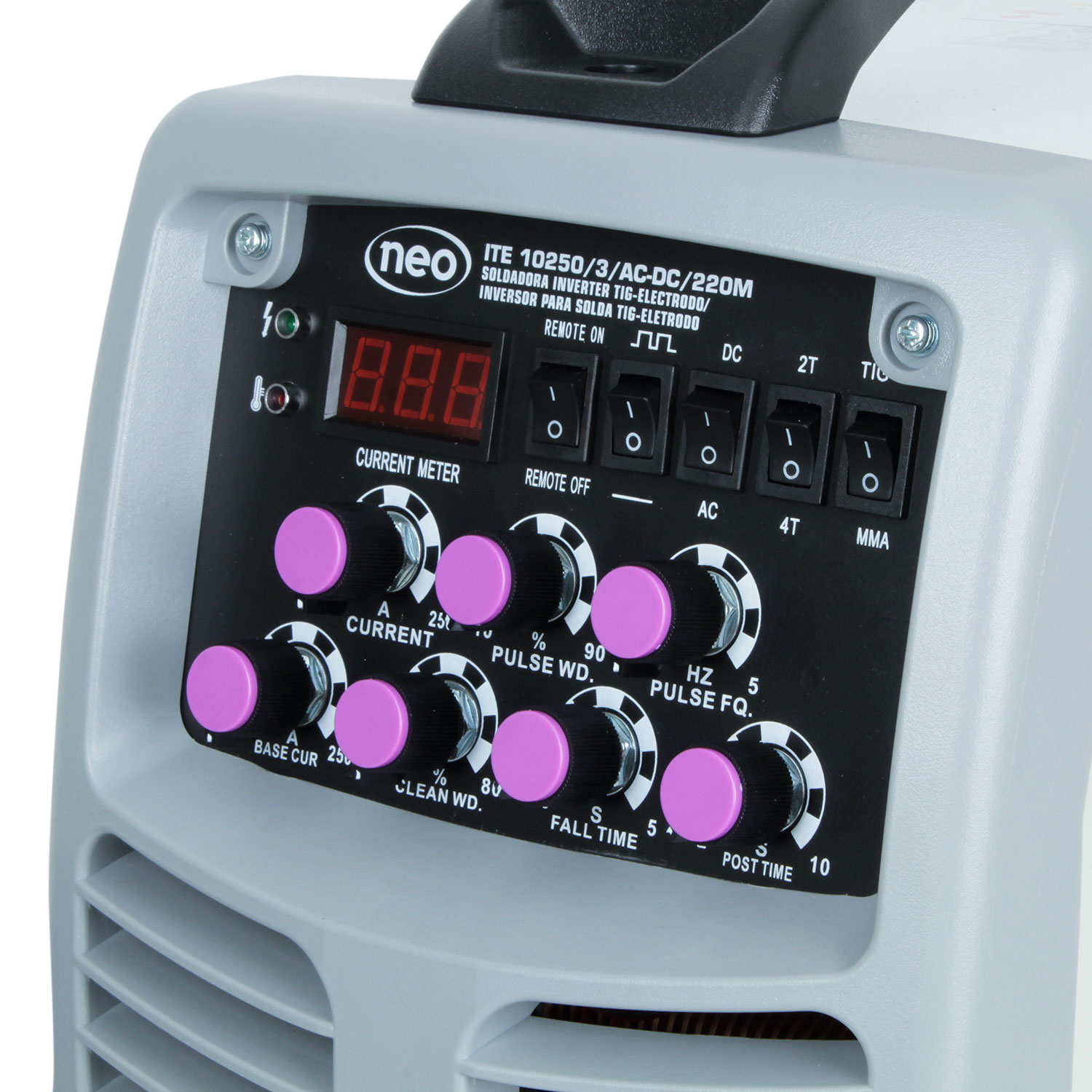 SOLDADORA ARCO TIG AF AC DC 250A ITE 10250 3 AC DC 4