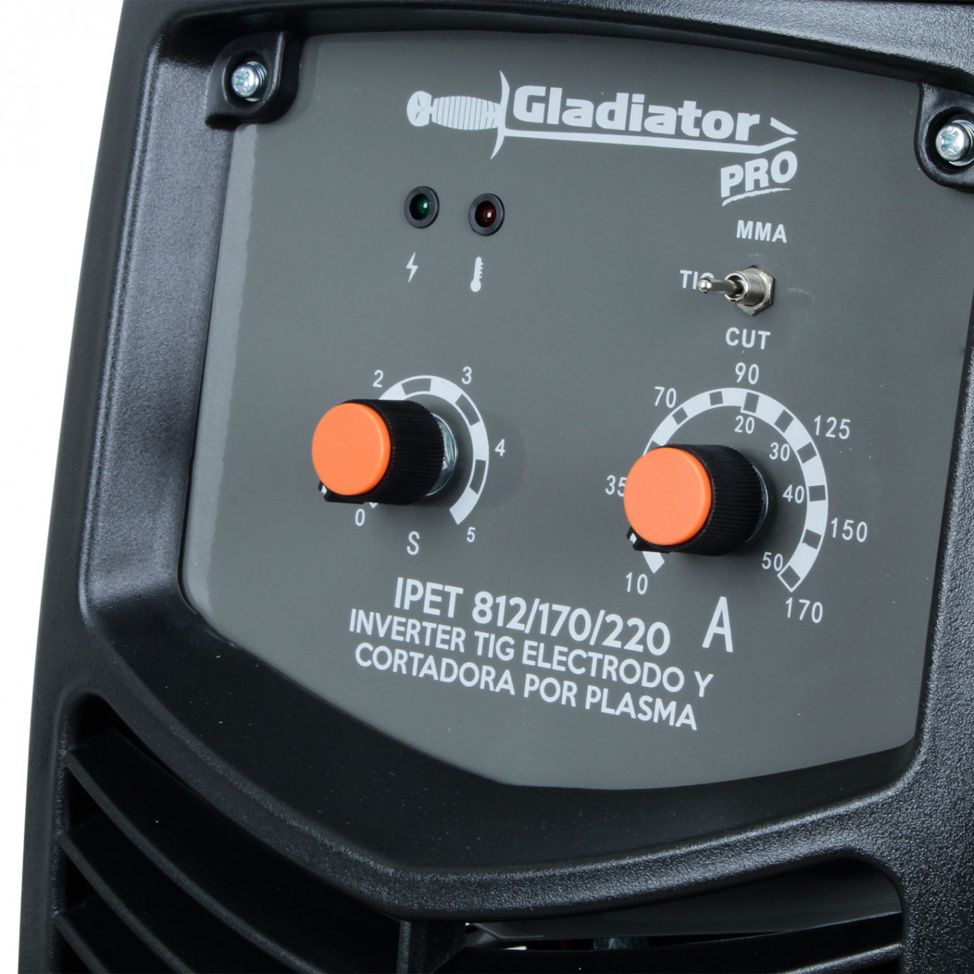 SOLDADORA GLADIATOR TIG PLASMA 170 IPET 812 5