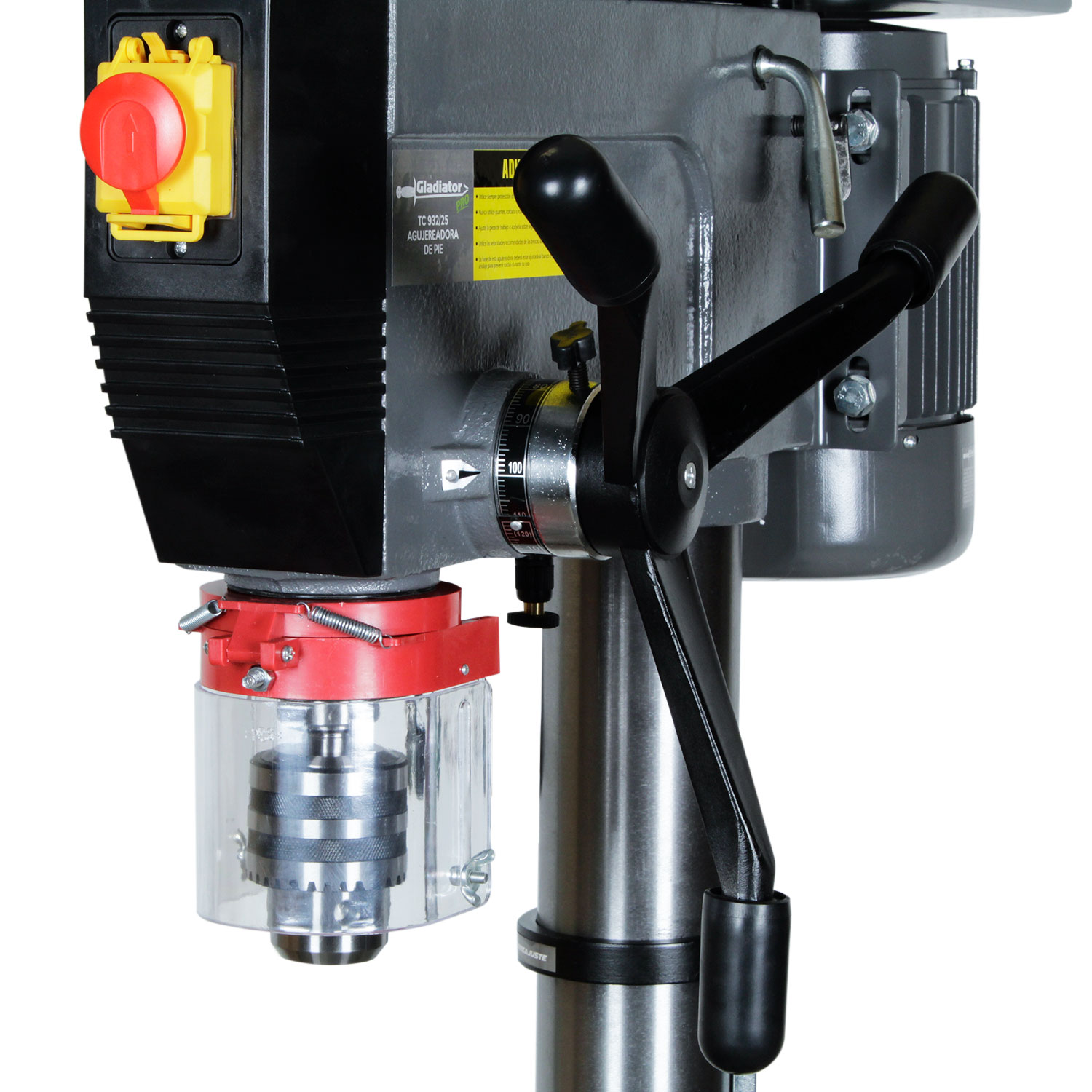 TALADRO DE PEDESTAL 32MM 1500W GLADIATOR 5