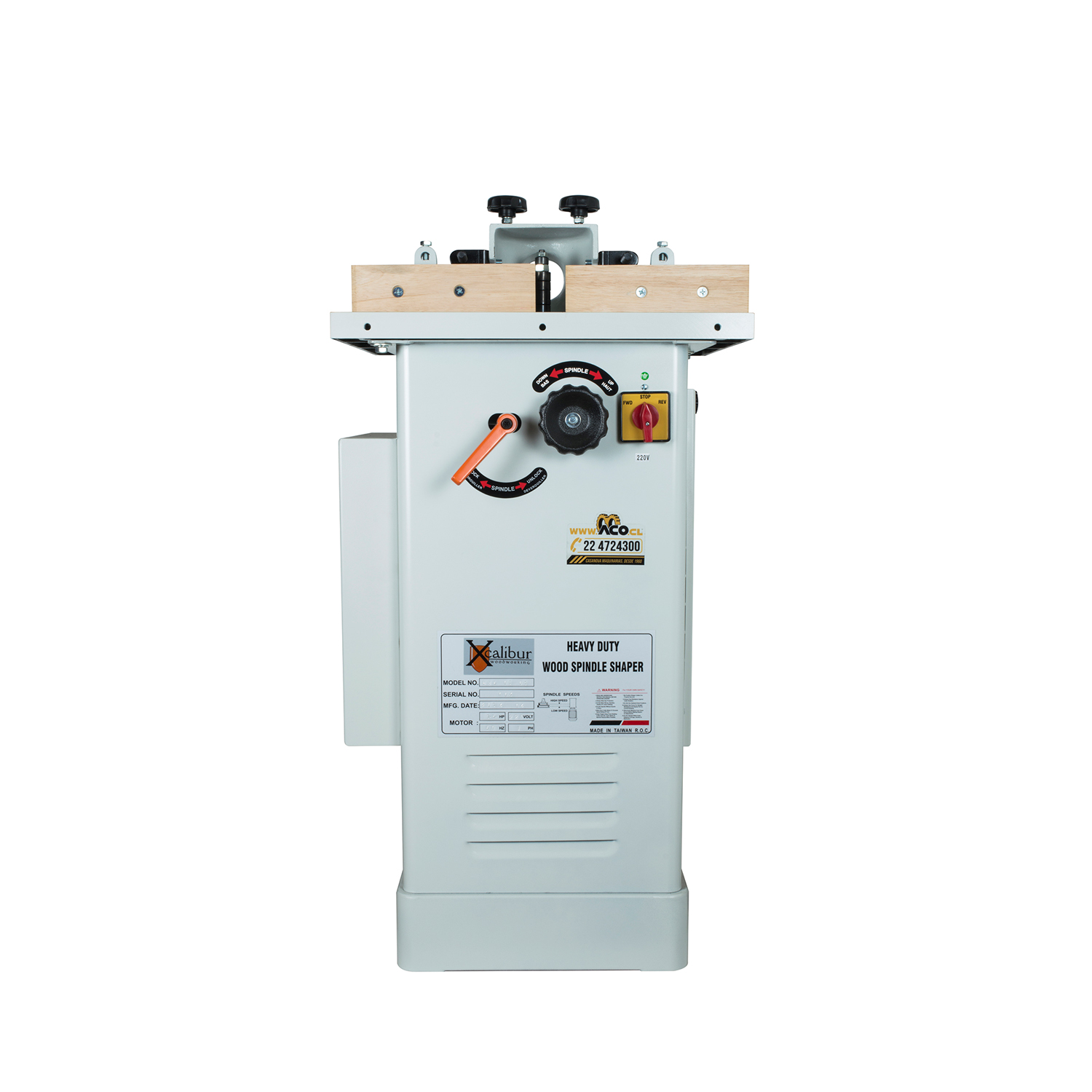 TUPI DE MADERA XCALIBUR 1.5HP 220V 1