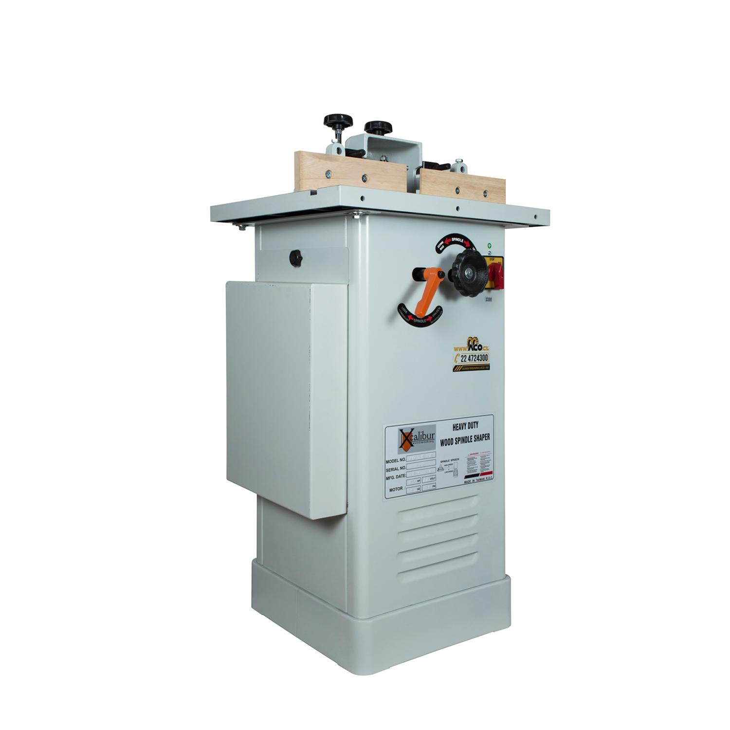 TUPI DE MADERA XCALIBUR 1.5HP 220V 3