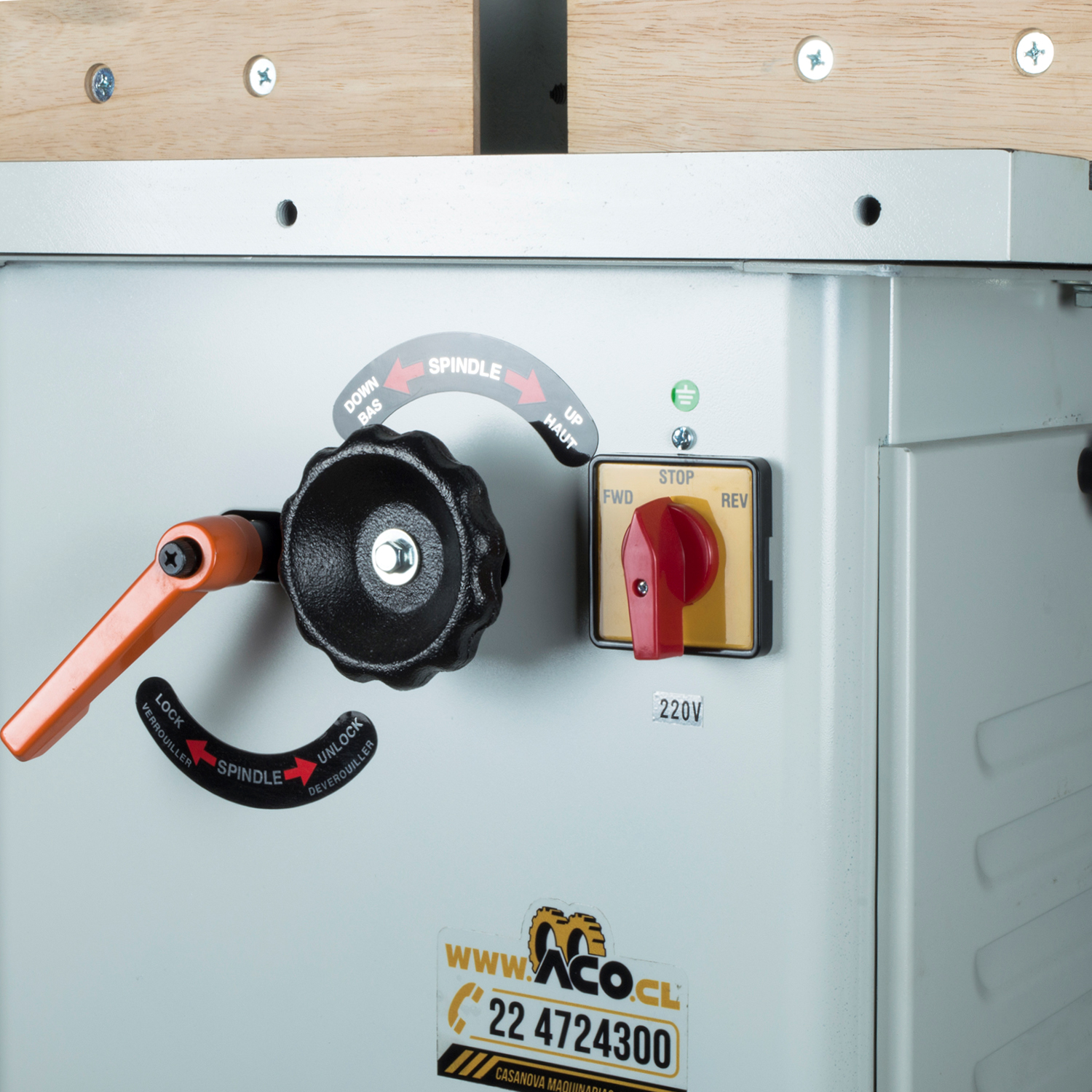 TUPI DE MADERA XCALIBUR 1.5HP 220V 4