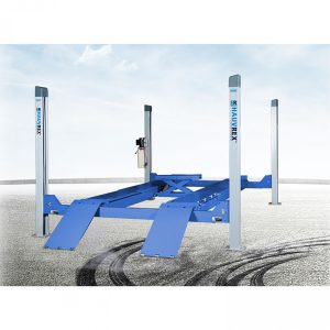 ELEVADOR 4 COLUMNAS ALINEACION HAUVREX 4500KG 220V MOD.HFL4145E