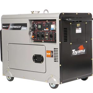 GENERADOR DIESEL TOYAMA 5.5KVA 220V MOD.TDG7000SEXP