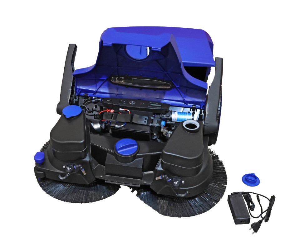 BARREDORA LUSTER H CAMINANDO A BATERIA 4