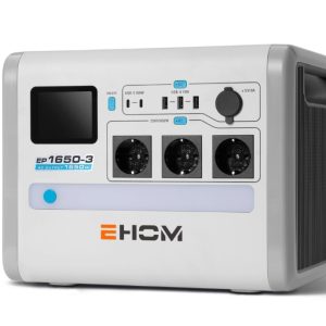 ESTACION DE ENERGÍA PORTATIL EHOM MOD.EP1650