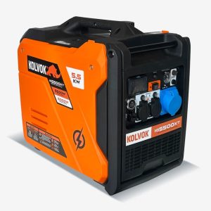 GENERADOR INVERTER KOLVOK A GASOLINA 5.5kVA 220VP/ELECTRICA MOD.IG5500XT