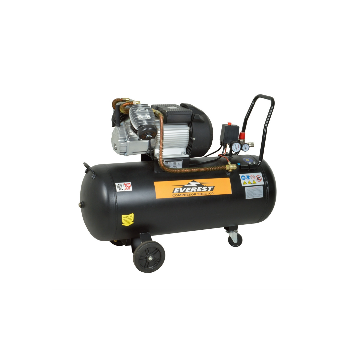 COMPRESOR EVEREST 100LTS 3HP 2