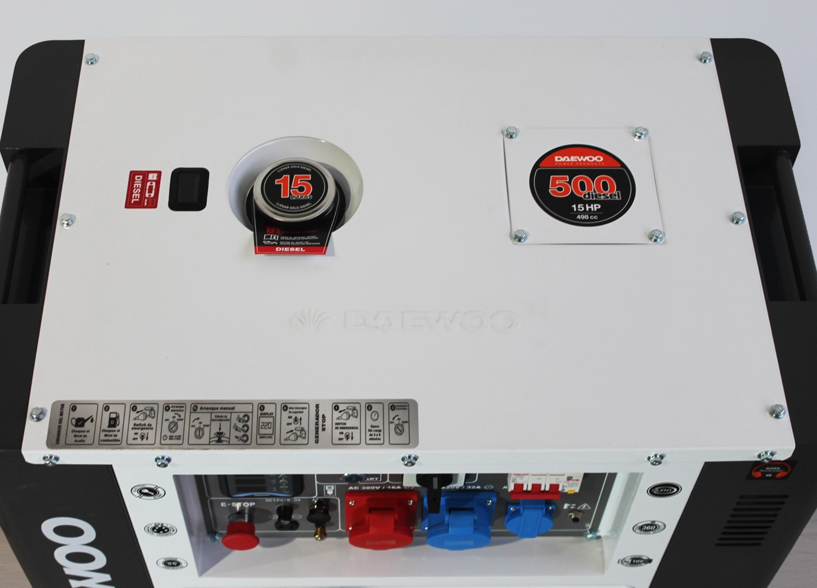 GEN DIESEL 8KVA 380V 3