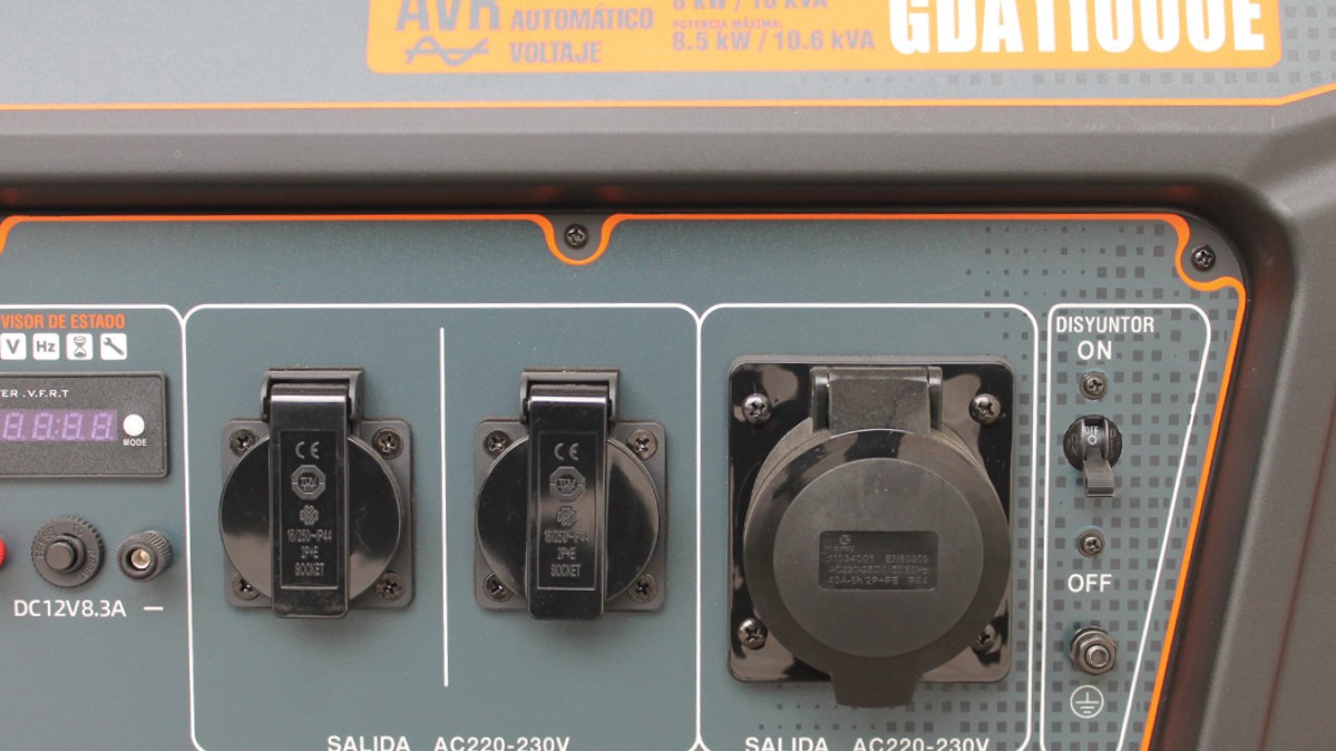 GENERADOR GASOLINA GDA11000E 10.6KVA 7