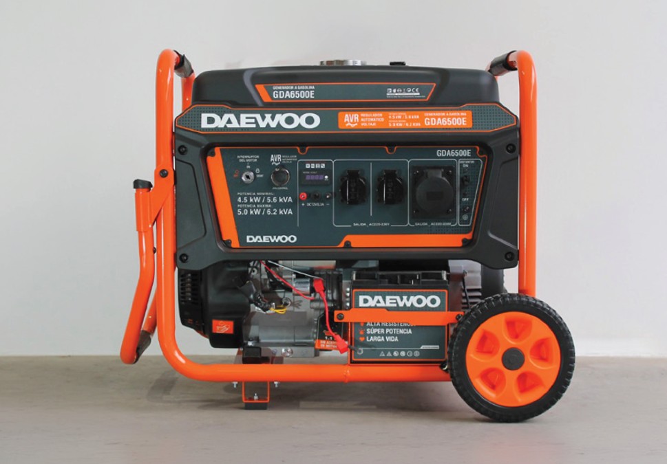GENERADOR GASOLINA GDA6500E 6.2KVA 5