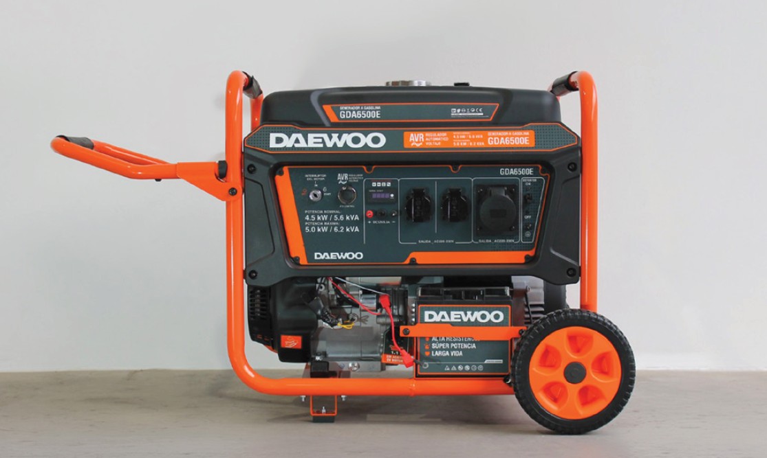 GENERADOR GASOLINA GDA6500E 6.2KVA 6