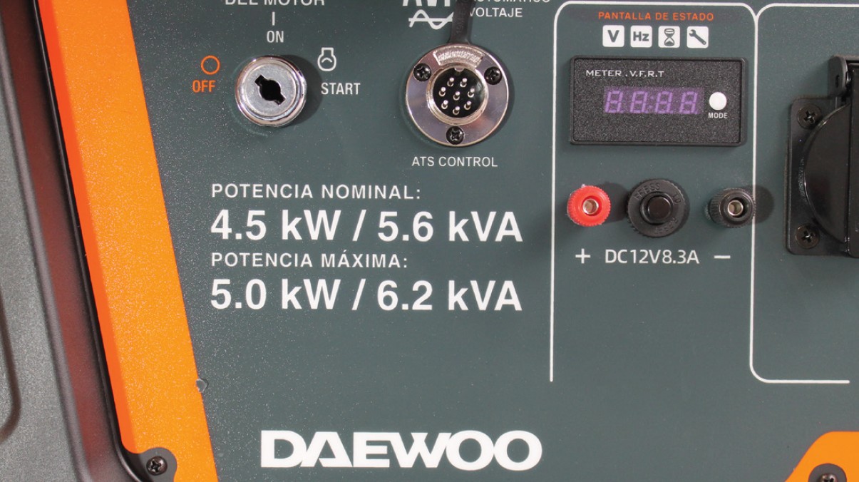 GENERADOR GASOLINA GDA6500E 6.2KVA 7