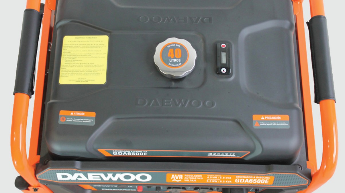 GENERADOR GASOLINA GDA6500E 6.2KVA 9