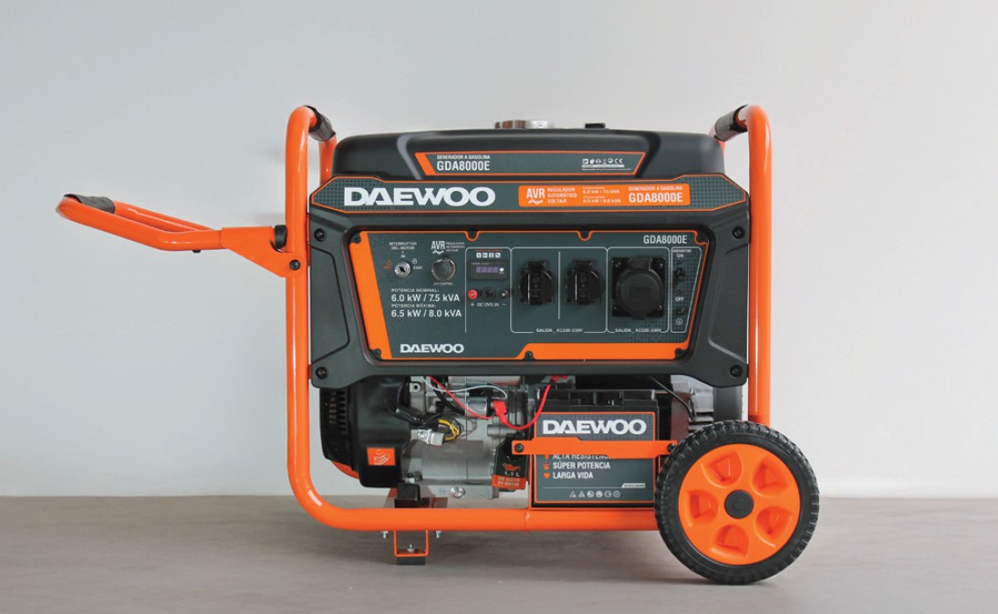 GENERADOR GASOLINA GDA8000E 8KVA 6