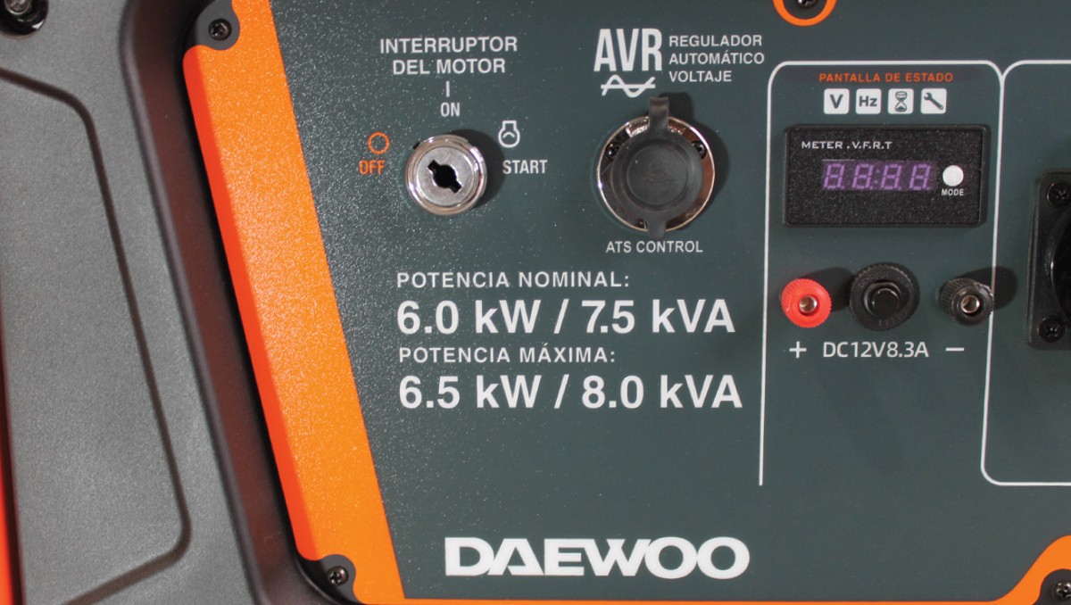 GENERADOR GASOLINA GDA8000E 8KVA 7