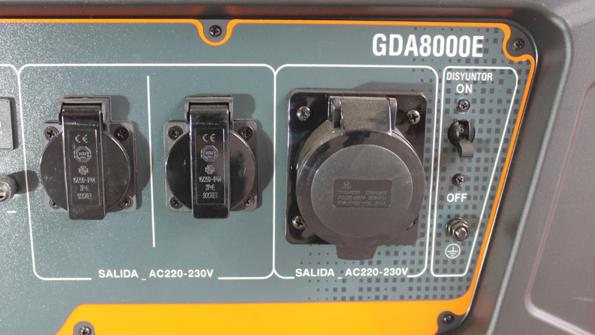 GENERADOR GASOLINA GDA8000E 8KVA 8