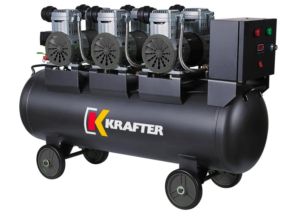 COMPRESOR 100LTS LIBRE DE ACEITE 1