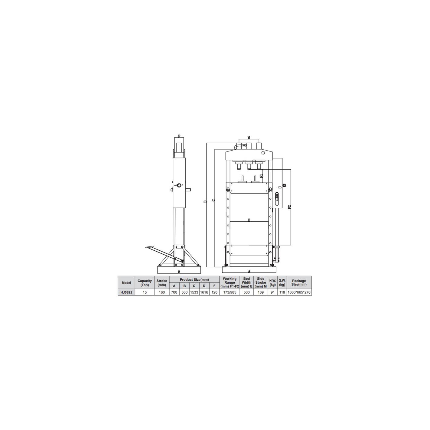 PRENSA HANDIJACK 15 TON 12