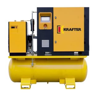 COMPRESOR DE TORNILLO KRAFTER 400LTS 20HP 380V 16BAR MOD.MZB-20A